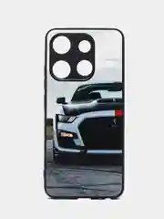 Ледяной чехол с рисунком на Tecno Spark Go 2023 и Tecno Pop 7 (Техно Го 2023 и Текно Поп 7)