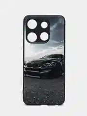 Шоколадный чехол с рисунком на Tecno Spark Go 2023 и Tecno Pop 7 (Техно Го 2023 и Текно Поп 7)