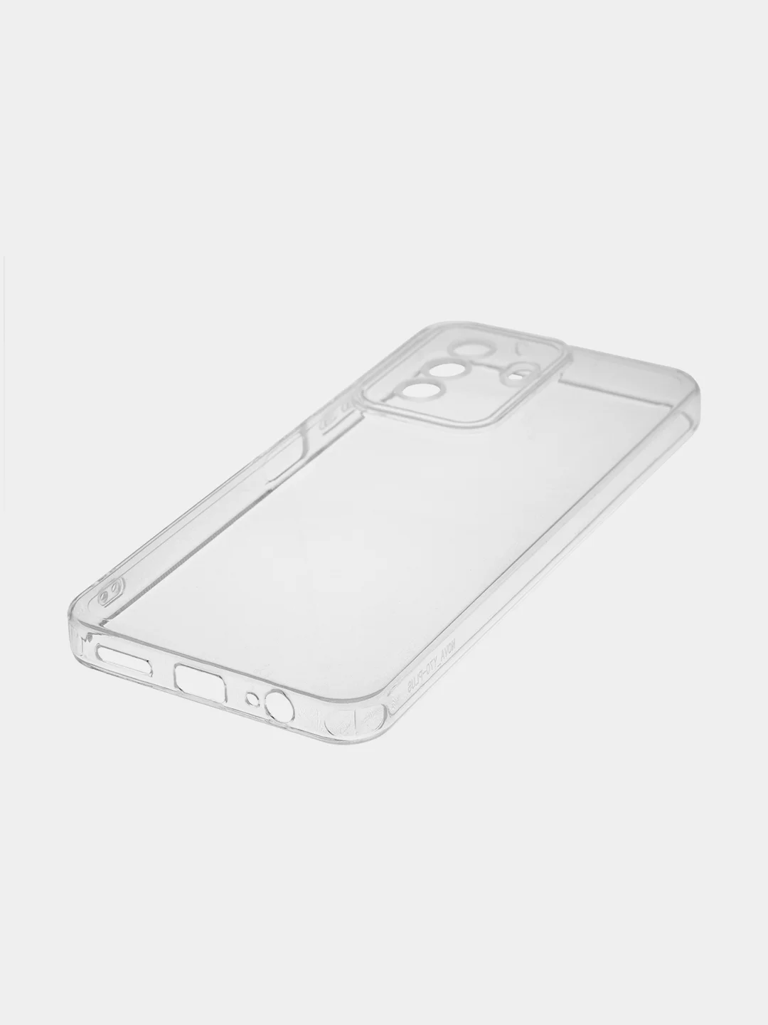 Прозрачный чехол для Huawei Nova Y70, Y70 Plus, Y71 силиконовый BROSCORP с бортиком-защитой камер