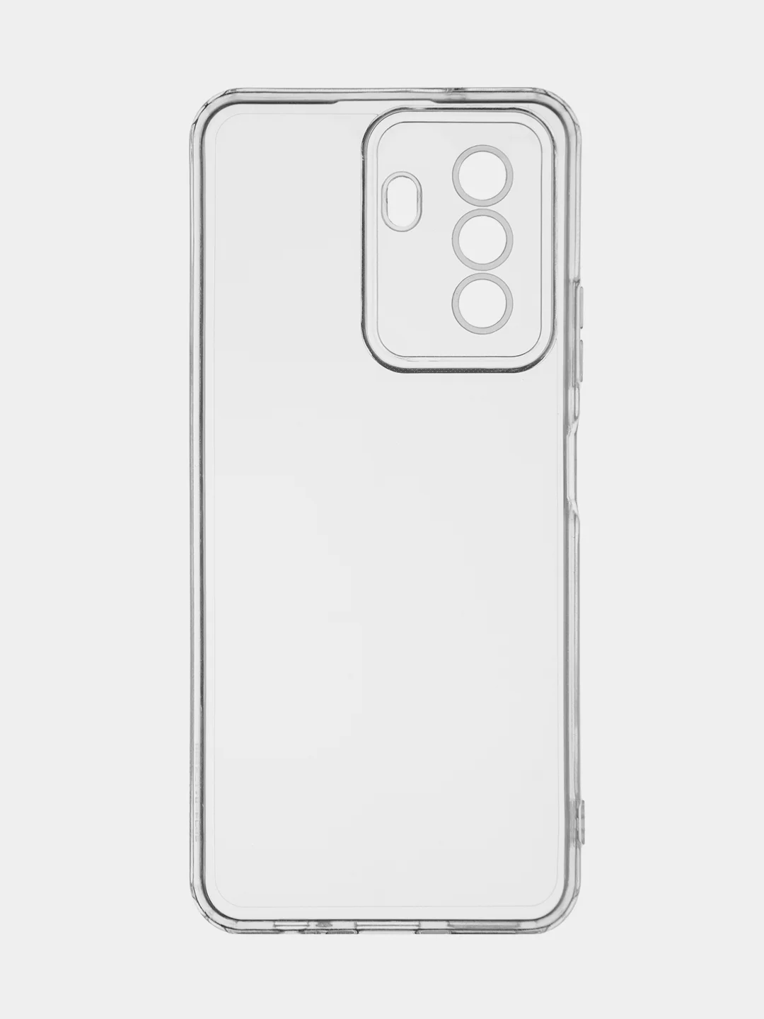 Прозрачный чехол для Huawei Nova Y70, Y70 Plus, Y71 силиконовый BROSCORP с бортиком-защитой камер