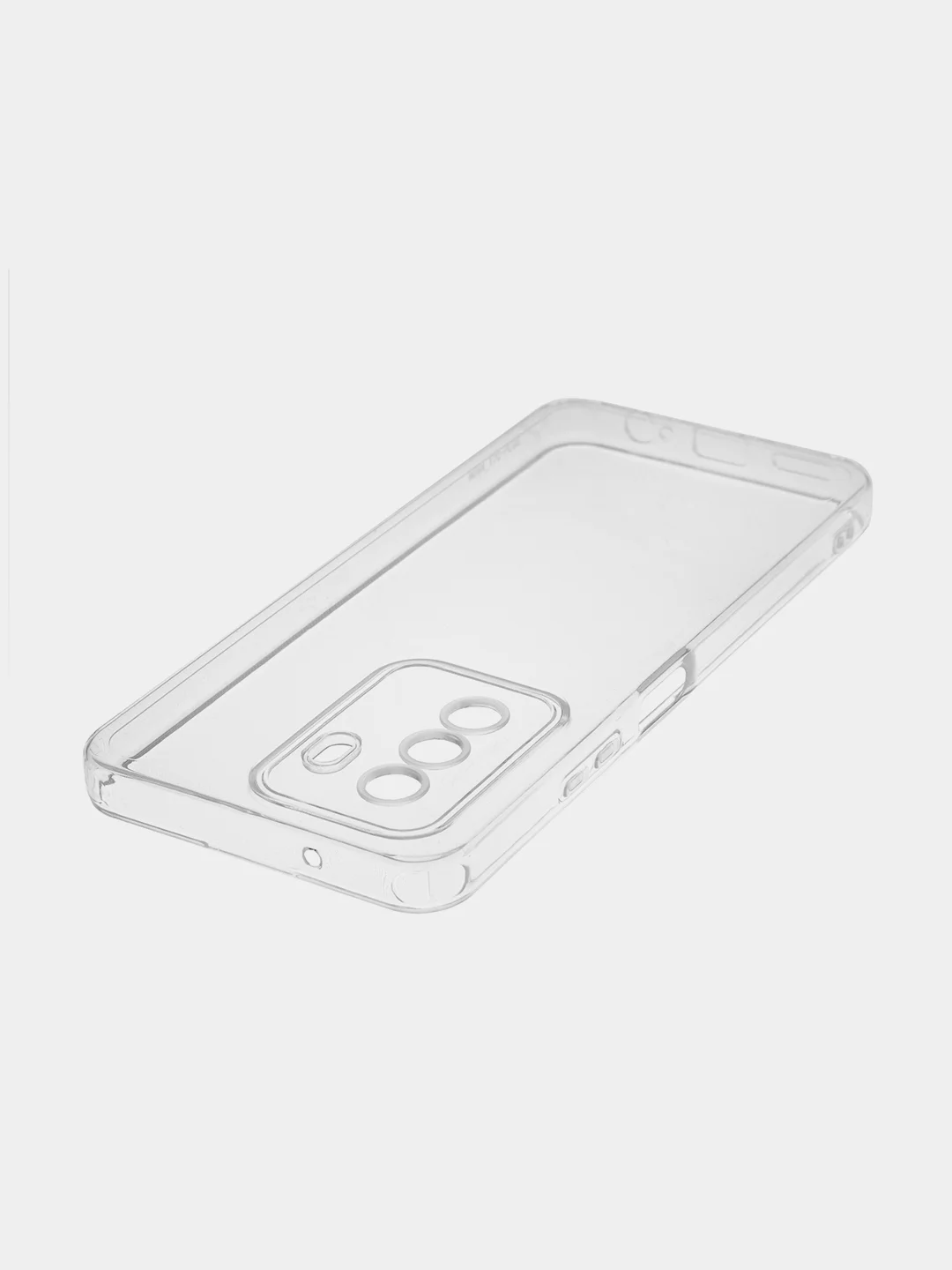 Прозрачный чехол для Huawei Nova Y70, Y70 Plus, Y71 силиконовый BROSCORP с бортиком-защитой камер
