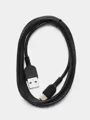 Кабель X20, Type-C - USB, 2 А, 2 м, PVC оплетка, черный