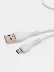 Кабель X37 Cool power charging data cable for Micro USB 1M, 2.4А, white