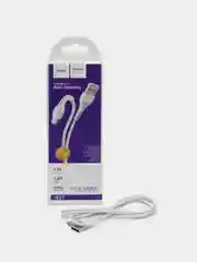 Кабель X37 Cool power charging data cable for Micro USB 1M, 2.4А, white