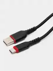 Кабель USB,X59 Victory, USB - Type-C, 3A, 1 м, черный