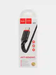 Кабель USB,X59 Victory, USB - Type-C, 3A, 1 м, черный