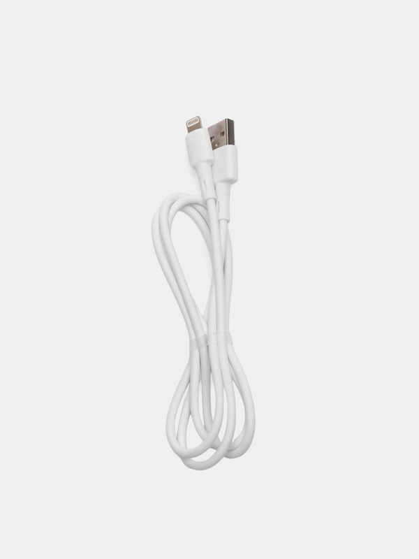 Кабель для iPhone USB 2,4 А,X 83 белый 1 метр