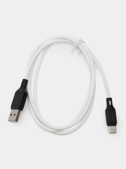 Кабель USB Type-C,X90 Silicone 3.0A 1.0м белый