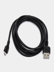 Micro Usb кабель 2-метра,x20"Кабель микро на 2 метра черный" 2-метра микро usb кабель
