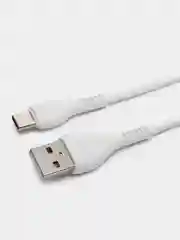 Кабель X37 Cool power charging data cable for Type-C 1M, 3.0А, white