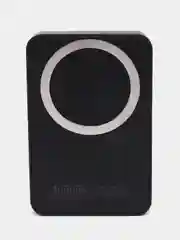 Черный внешний аккумулятор Power Bank MagSafe 5 000 mAh с быстрой зарядкой, повербанк для iPhone