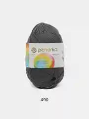 Угольный пряжа Пехорка Детская новинка, акрил, 50 г, 200 м