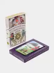 Сиреневый метафорические ассоциативные карты Таро/ Оракул/ Уэйта / гадальные, классические 50 карт