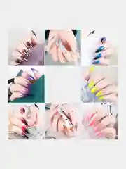 Накладные ногти с дизайном