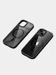 Прозрачный чехол для Apple iPhone 15 / iPhone 15 Plus с силиконовым кантом Crystal Case