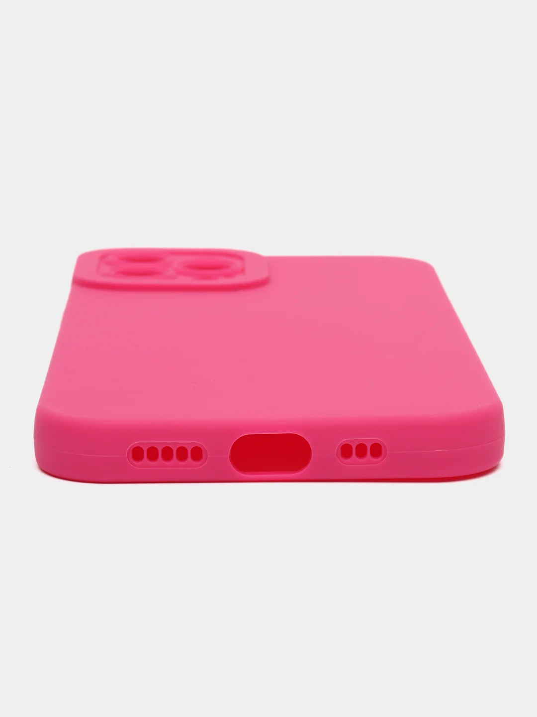 Тёмно-розовый чехол для айфона на iPhone 11, 12, 13, 14, 15, Pro, Pro Max, Plus, Mini, яркие цвета