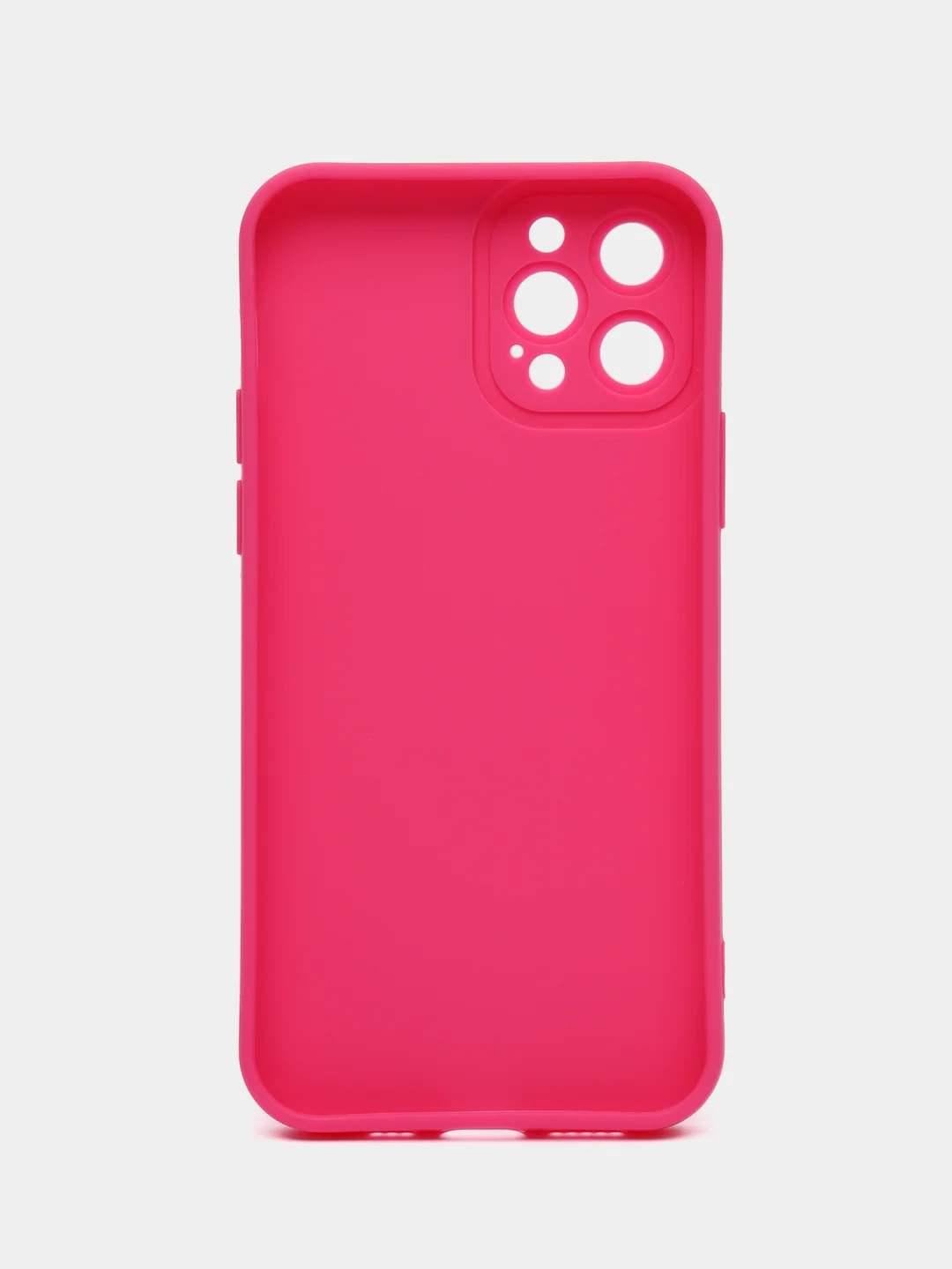 Тёмно-розовый чехол для айфона на iPhone 11, 12, 13, 14, 15, Pro, Pro Max, Plus, Mini, яркие цвета
