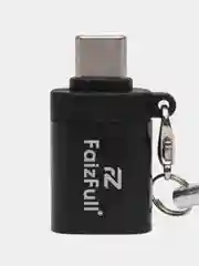 Белый otg переходник с Type-C на USB / Lightning USB, переходник для телефона, macbook, флешки