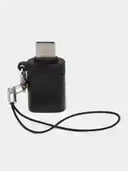 Белый otg переходник с Type-C на USB / Lightning USB, переходник для телефона, macbook, флешки