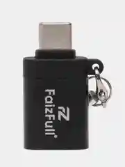 Белый otg переходник с Type-C на USB / Lightning USB, переходник для телефона, macbook, флешки