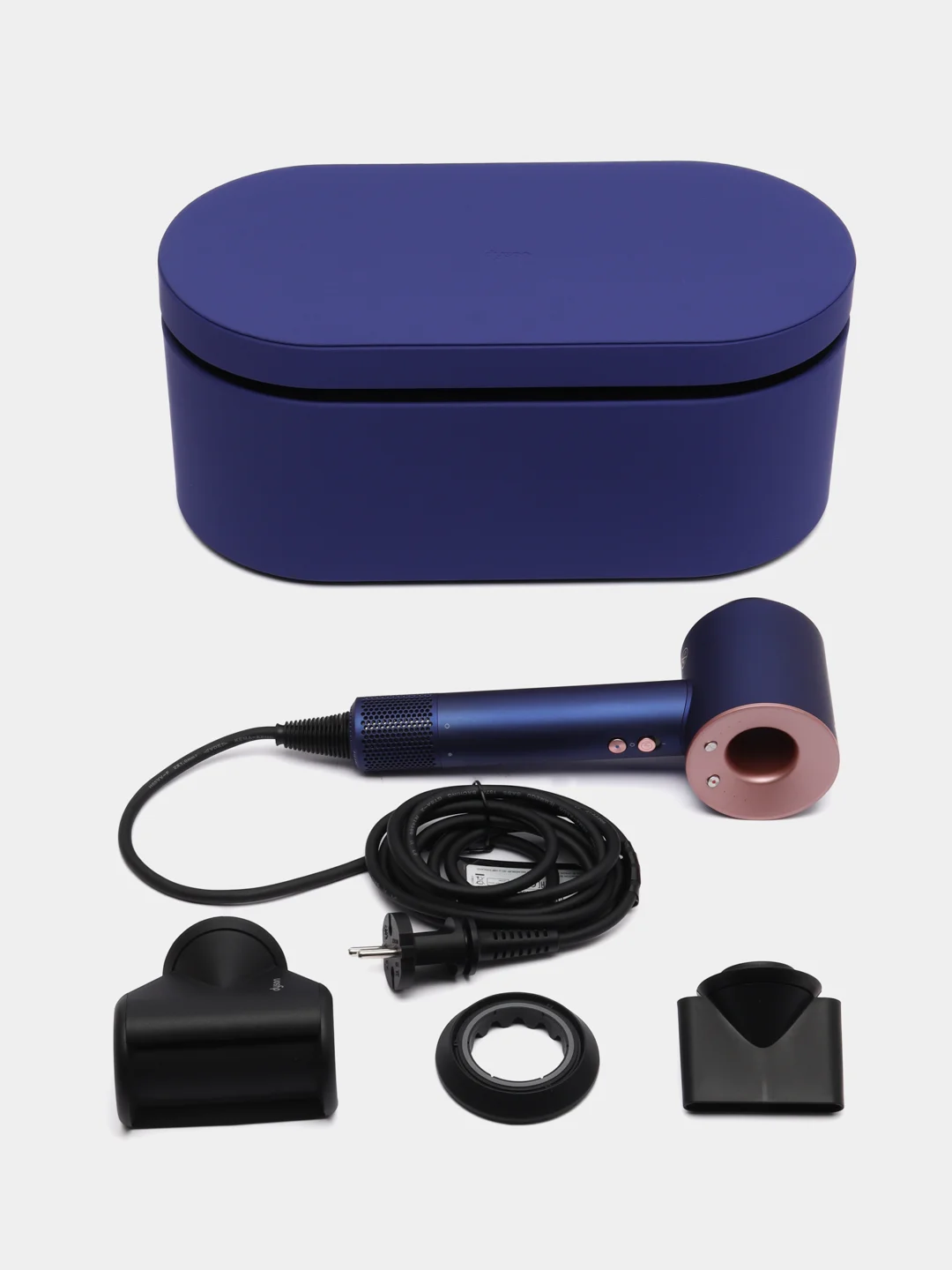 Голубой фен для волос Dyson HD08, вилка российская
