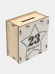 Черный деревянная копилка из тик тока 50500