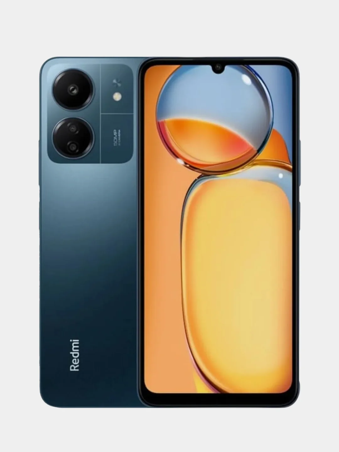 Синий смартфон Xiaomi Redmi 13C 8+5 / 256Gb