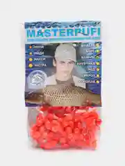 Красный вкусовая приманка для рыбалки "Мастер Пуфи миди".Плавающая насадка пенопласт