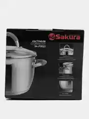 Кастрюля Sakura SA-P3022 ELITE 4,5л 22x12,5см нерж