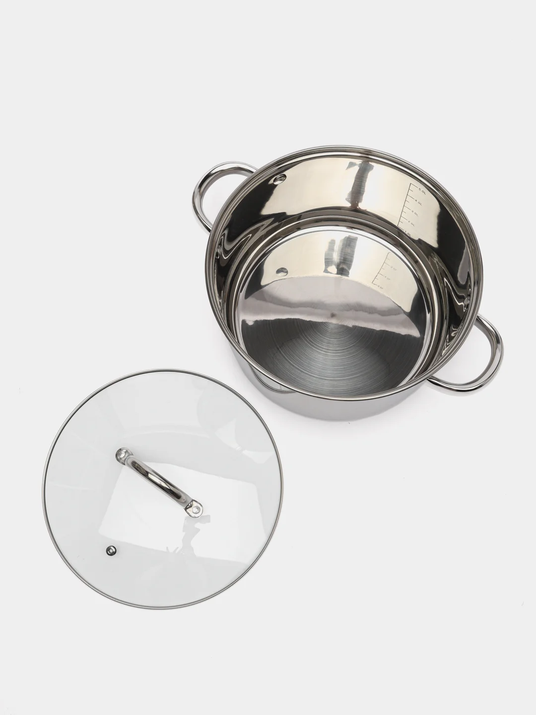 Кастрюля Sakura SA-P4024 IDEAL 6л 24x13,5см нерж