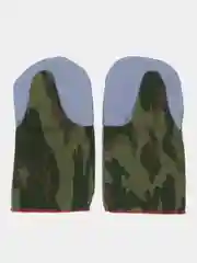 Зелёный хаки рукавицы рабочие, универсальные