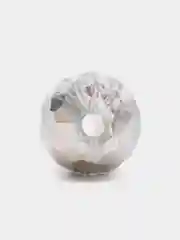 Серебряный прозрачные бусины, капли, 8 х 11 мм, бисер, вышивание, плетение