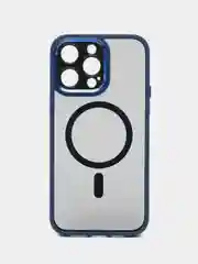 Синий чехол iphone 14 pro max 15 pro max MagSafe