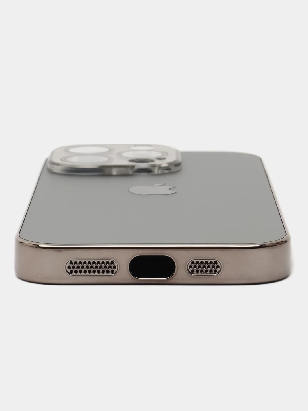 Серебряный чехол iPhone 14 Pro Max, 15 Pro Max