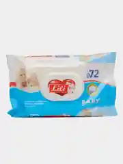 Салфетки влажные ТМ Lili  для детей с экстрактом календулым и витамином Е 72шт