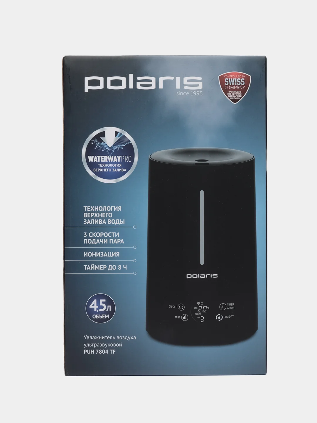 Увлажнитель воздуха Polaris PUH 7804 TF Черный