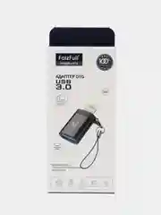 Белый otg переходник с Type-C на USB / Lightning USB, переходник для телефона, macbook, флешки