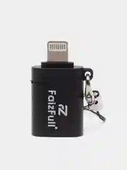 Белый otg переходник с Type-C на USB / Lightning USB, переходник для телефона, macbook, флешки
