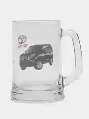 Хром подарочный набор кружек для пива "Автомобили", 2 шт 0,5л