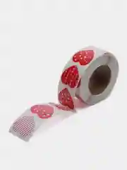 Вишнёвый наклейки в рулоне, 500 штук