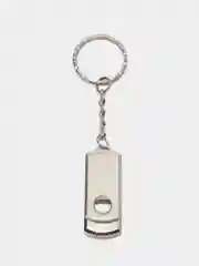 Серый металлик usb-накопитель 64 Гб,серый металлик