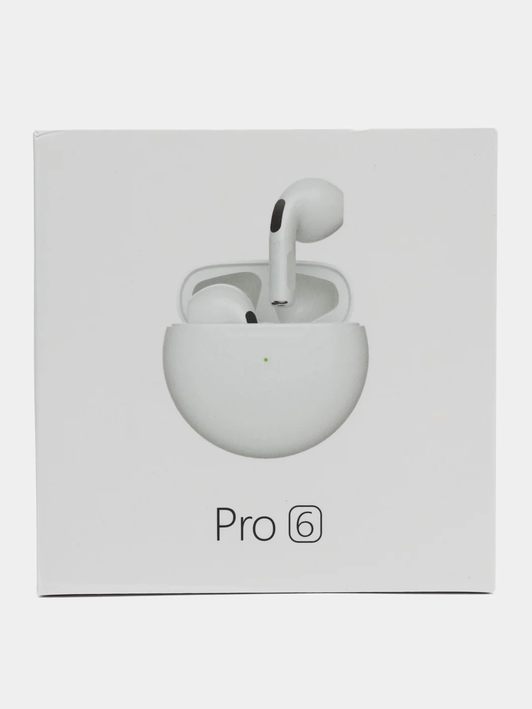 Белый bluetooth-гарнитура Pro 6 Touch