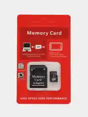 Карта памяти micro SD с адаптером