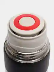 Черный термос из нержавеющей стали