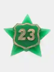 Зеленый мыло на 23 февраля Звезда. Набор 5 шт