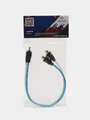RCA кабель CrystalCarAudio 1M-2F 1ПАПА-2МАМА игрек