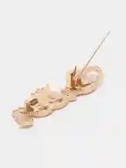 Золотой брошь Qween