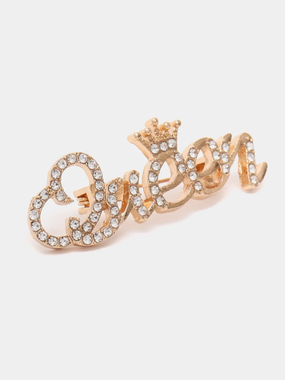 Золотой брошь Qween