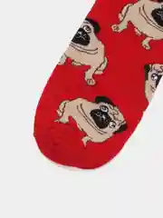 Носки с принтом "Мопсы"