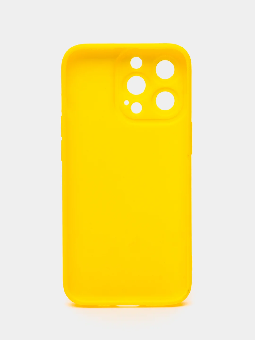 Желтый чехол для айфона на iPhone 11, 12, 13, 14, 15, Pro, Pro Max, Plus, Mini, яркие цвета